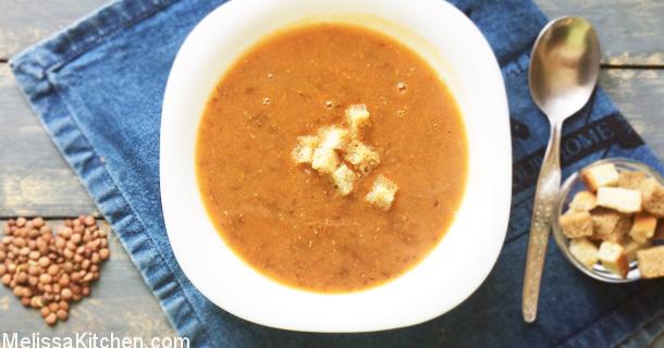 Чечевичный суп – пюре